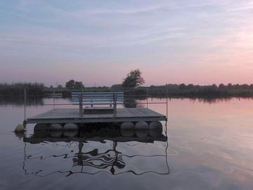 The lake