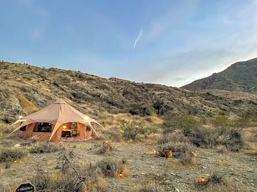 Four-person bell tent