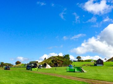 One of the camping fields