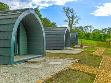 Pods on site