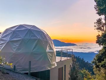 Dome at sunset