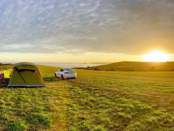 Visitor image of their pitch and stunning view