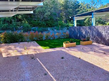 Spacious shaded pitches
