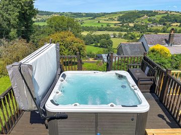 View from the hot tub