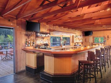 Indoor bar with seating