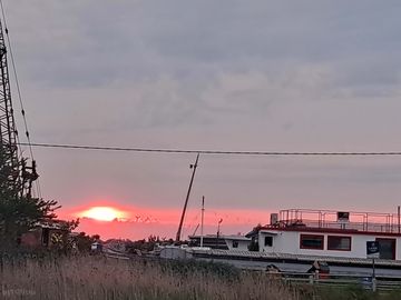 Beautiful sunset over point clear