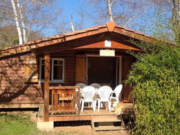 Exterior with covered terrace