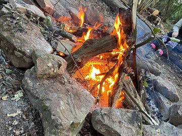 Fires are allowed