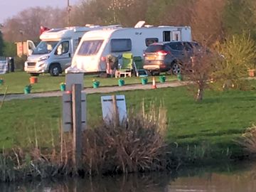Touring pitches by the water