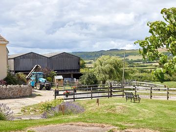 View across the farm