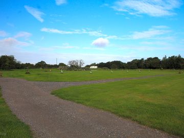 Level grass pitches