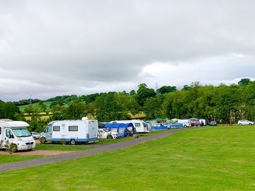 Camping area and adjacent field