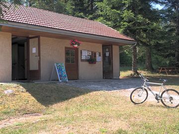 Toilet block