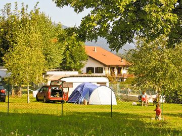 The camping field