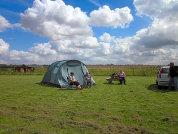 A lovely spot for a tent