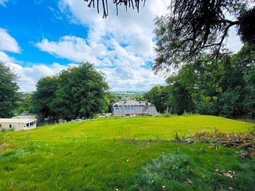 A view of buxton and the peak district beyond.