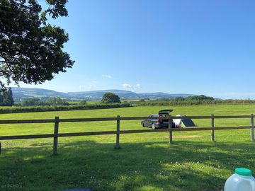 View from our pitch