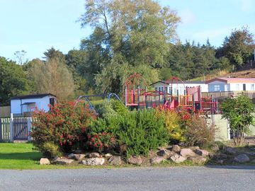 Playground and camping area