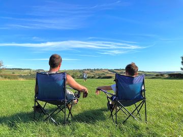 Enjoying the views