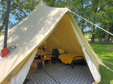 The hive bell tent
