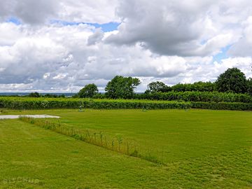 Spacious grass site