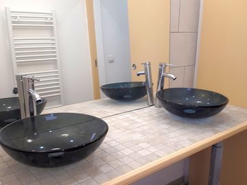 Sinks in the bathroom