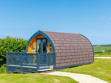 Camping pod exterior