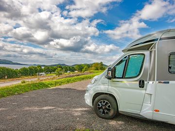 Hardstanding touring pitch