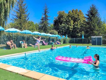 Outdoor swimming pool