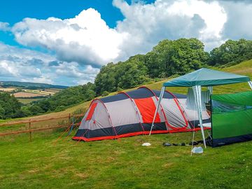 Pitches with rural views