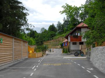 Entrance to the site