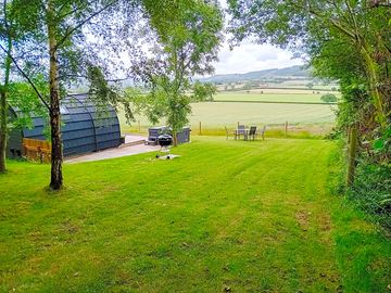 View from the pods