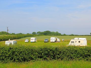 Surrounded by countryside views