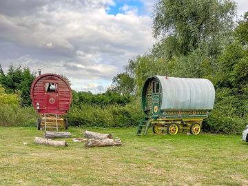 Visitor image of the gypsy caravan