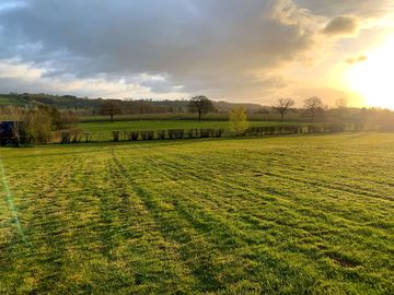 View from the camping field