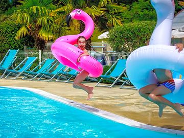 Outdoor swimming pool
