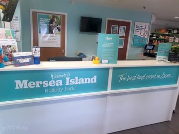 Reception area