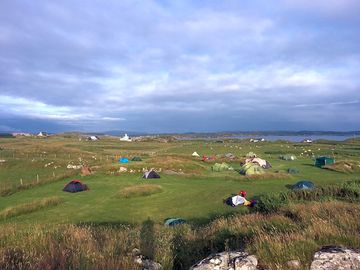 View over the pitches