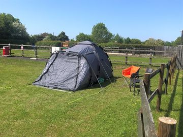 Campers enjoying the sunshine 🌞