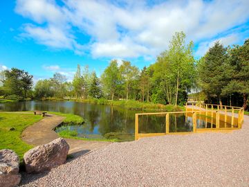 Entrance pond