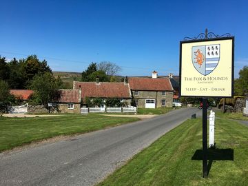 Sign for the pub
