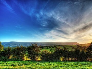 The black hill, on the edge of the brecon beacons national park
