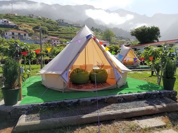 One of the tents