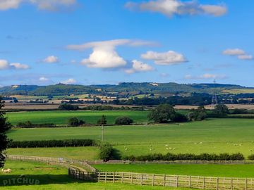 View to sutton bank from the site