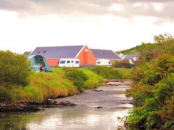 A view of the campsite
