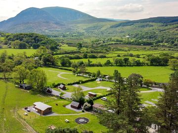 Aerial view of the site