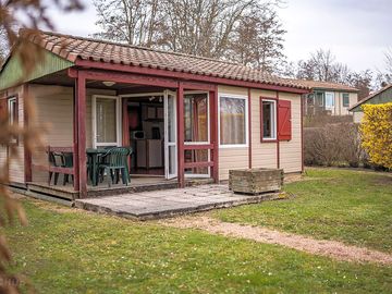 Terrace outside of the lodge