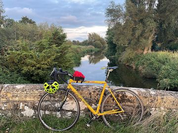 On the sustrans route 33 cycle route