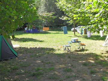 Spacious pitches