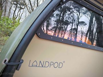 View the sunrise from your Landpod window.